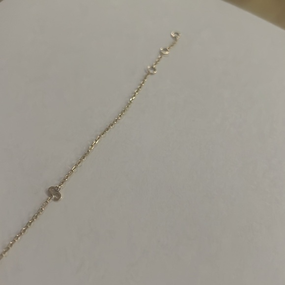 Stone and Strand “S” Gold Initial Bracelet - Picture 13 of 16